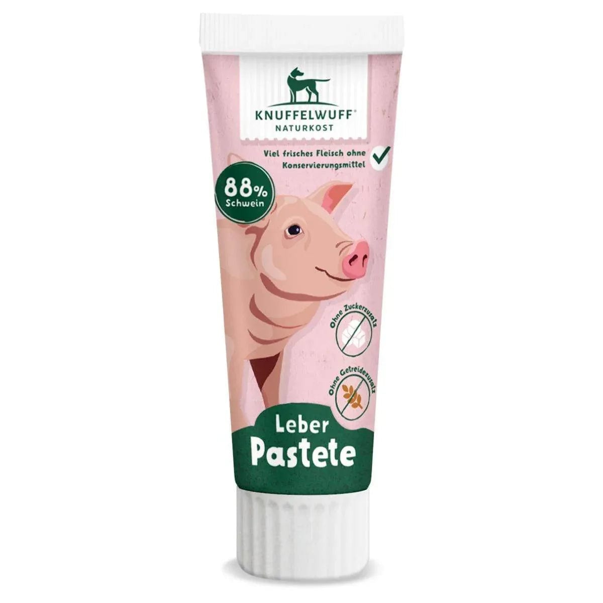 Knuffelwuff Tuben Snack Leber-Pastete - Beagletuff