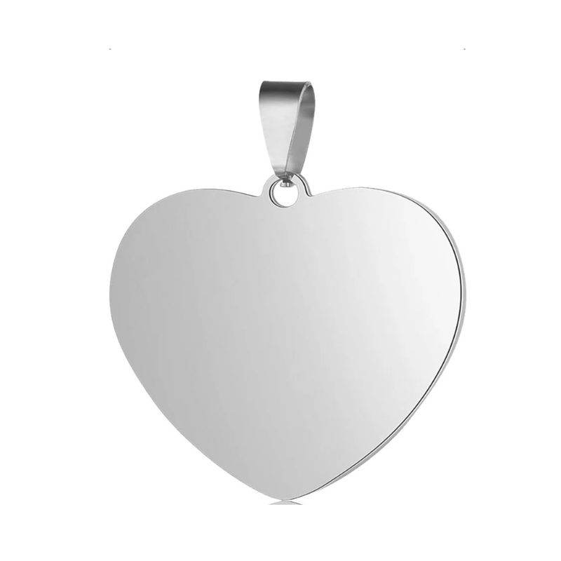 Edelstahl Hundemarke personalisiert Herz oder Knochen - Beagletuff