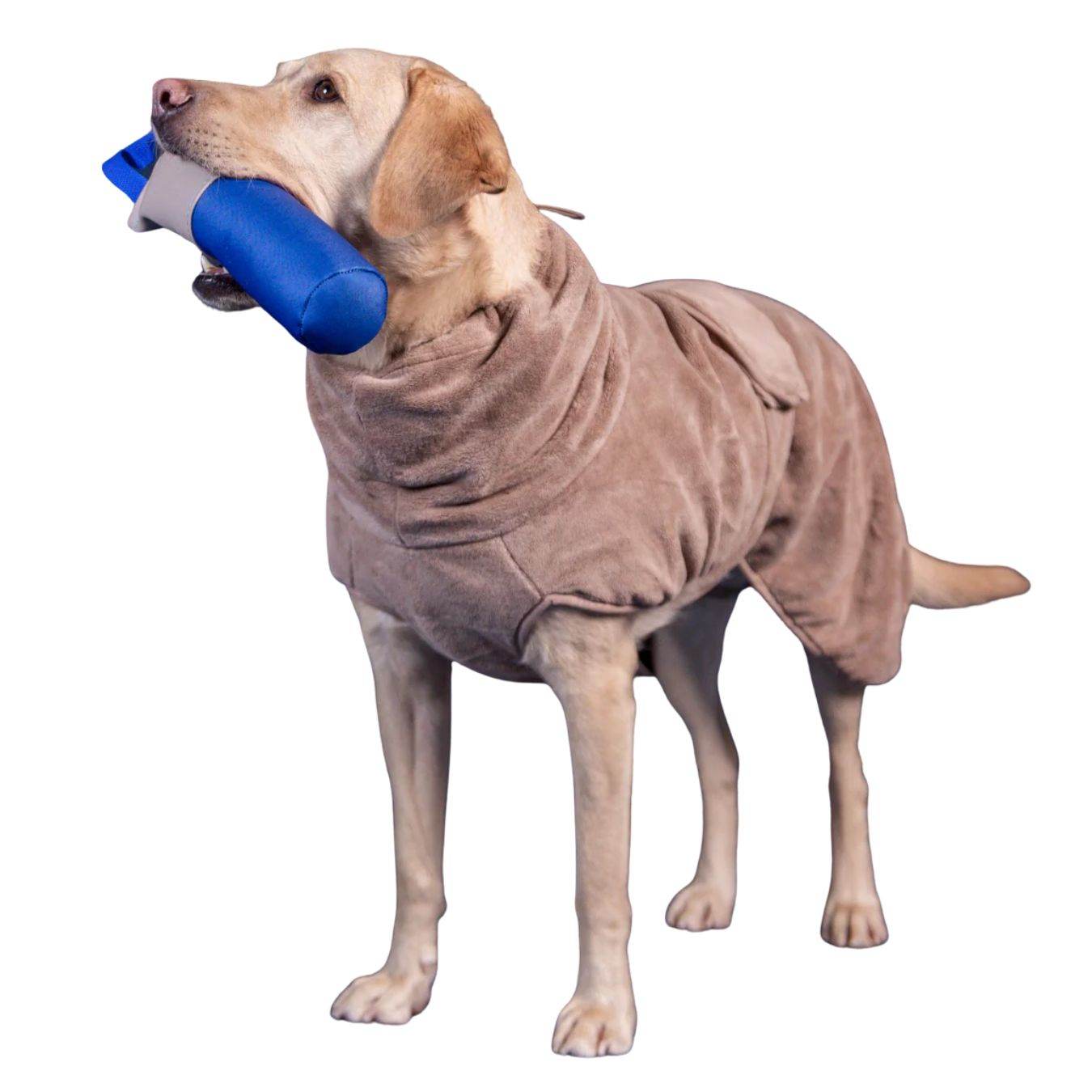 PAIKKA Drying Coat Taupe - Beagletuff