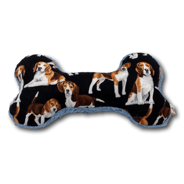 BT Kuschelknochen Edition Beagle Teddy blau - Beagletuff
