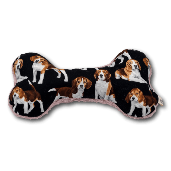BT Kuschelknochen Edition Beagle Teddy rosa - Beagletuff