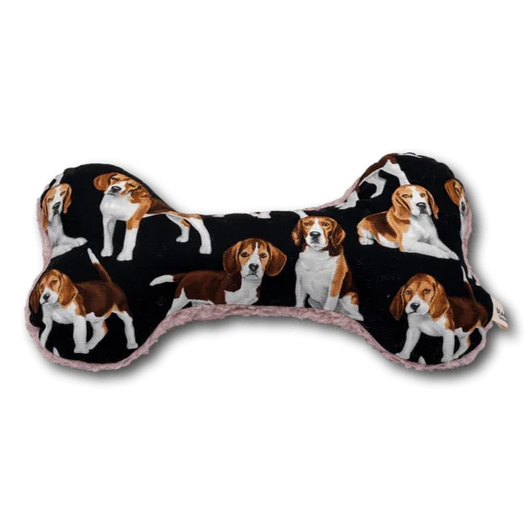 BT Kuschelknochen Edition Beagle Teddy rosa - Beagletuff
