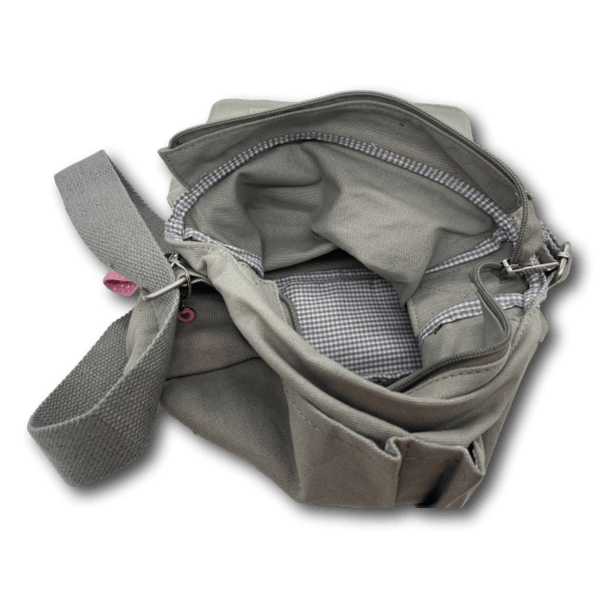 Canvastasche Schultertasche rosa Edition Hundeliebe - Beagletuff