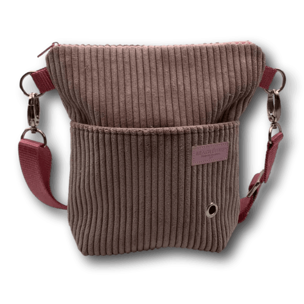 BT WuffBag Cord altrosa - Beagletuff