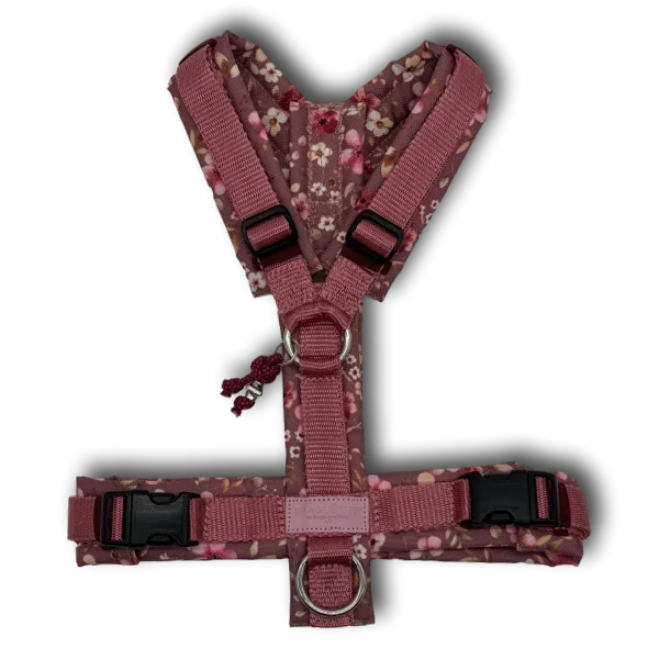 Y-Geschirr BT EasyWalk® Edition Blütenzauber mauve - Beagletuff
