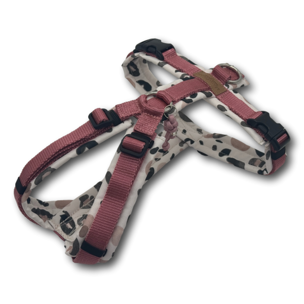 Y-Geschirr BT EasyWalk® Gr. S altrosa/Leopard beige Sofortkauf