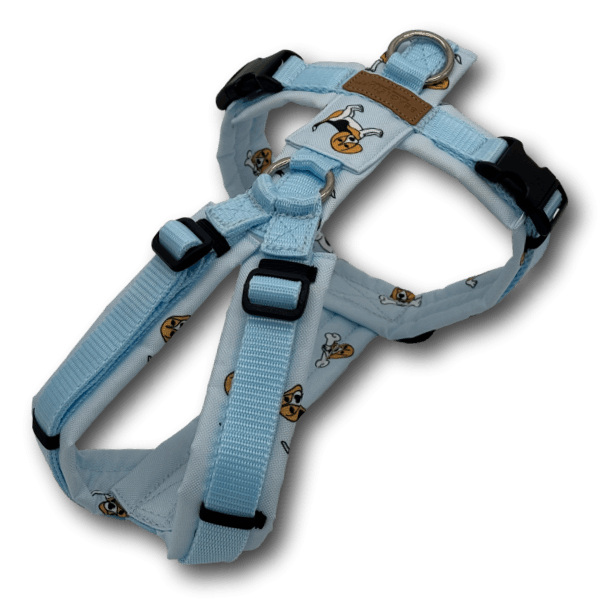 Y-Geschirr BT EasyWalk® Edition Beagle Ella hellblau Gr. XS/S - Beagletuff