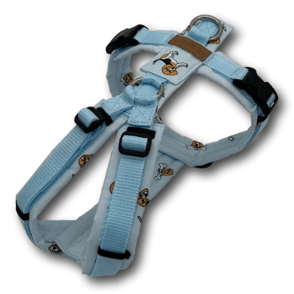 Y-Geschirr BT EasyWalk® Edition Beagle Ella hellblau Gr. XS/S - Beagletuff