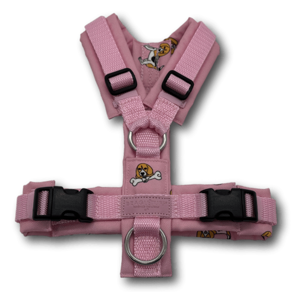 Y-Geschirr BT EasyWalk® Edition Beagle Ella rosa Gr. XS B-Ware - Beagletuff