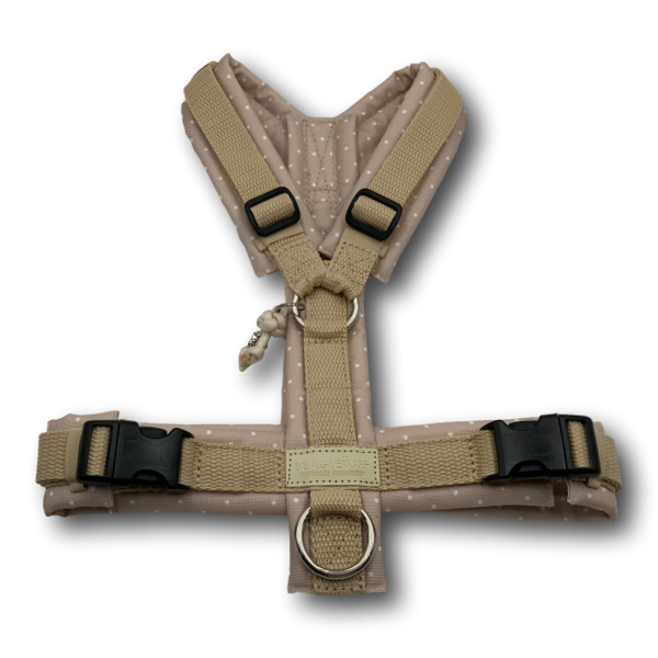 Y-Geschirr BT EasyWalk® Dots beige Gr. S Sofortkauf