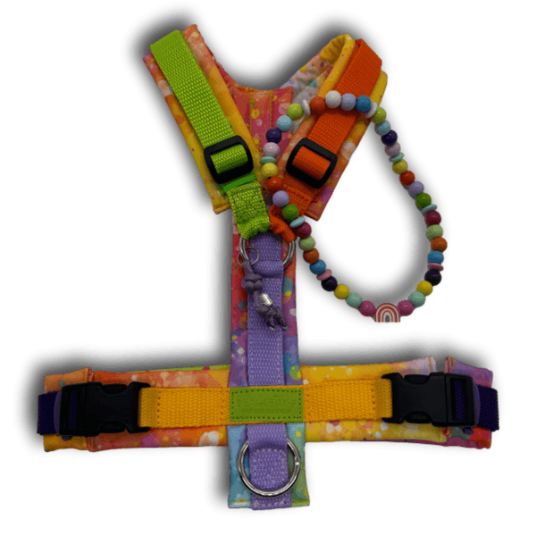 Perlenkette Hund Holzperlen individuell passend zum Hundegeschirr - Beagletuff