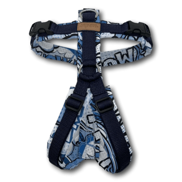 Y-Geschirr BT EasyWalk® Comic blau - Beagletuff