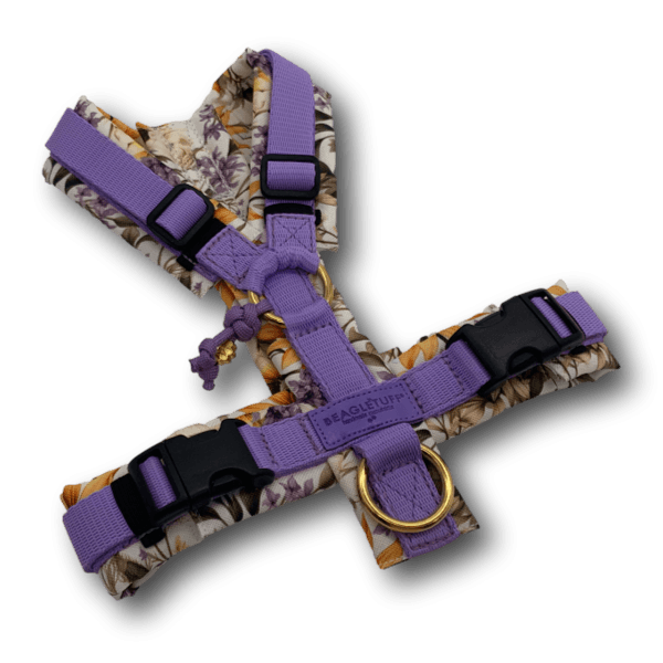 BT EasyWalk® Tira's Blumenzauber lila/gelb - Beagletuff