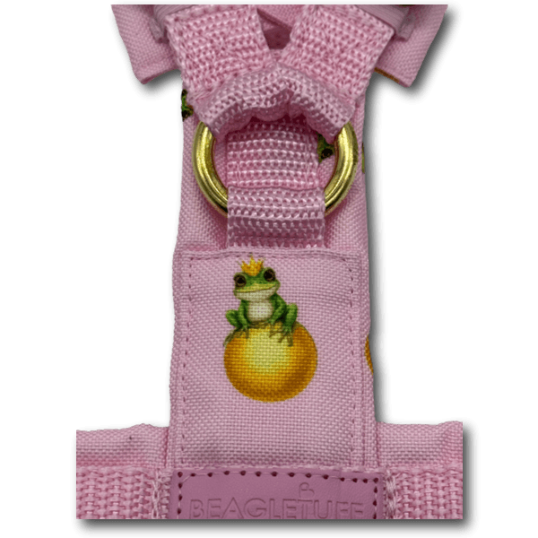 Y-Geschirr BT EasyWalk® Edition Froschkönig rosa hell - Beagletuff