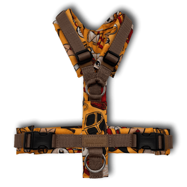 Y-Geschirr BT EasyWalk® Zauberwelt gelb - Beagletuff