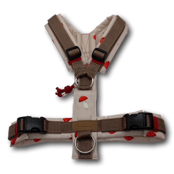 BT EasyWalk® Geschirr – Edition Herbst Fliegenpilz - Beagletuff