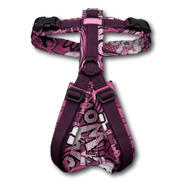 Y-Geschirr BT EasyWalk® Comic fuchsia - Beagletuff