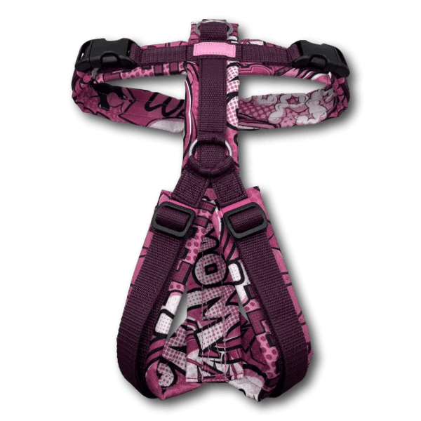 Y-Geschirr BT EasyWalk® Comic fuchsia - Beagletuff