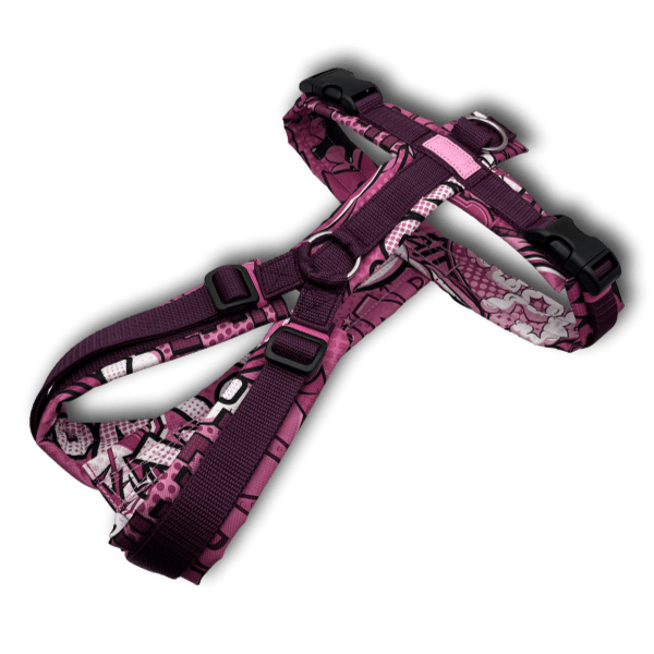 Y-Geschirr BT EasyWalk® Comic fuchsia - Beagletuff