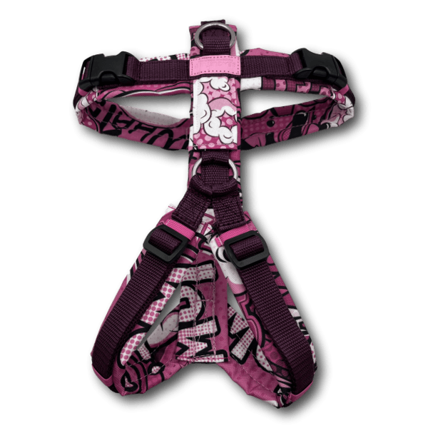 Y-Geschirr BT EasyWalk® Comic fuchsia - Beagletuff