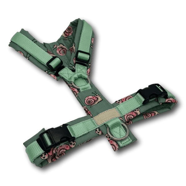 Y-Geschirr BT EasyWalk® Edition Schnecke Leni salbei dunkel - Beagletuff