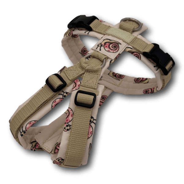 Y-Geschirr BT EasyWalk® Edition Schnecke Leni creme - Beagletuff