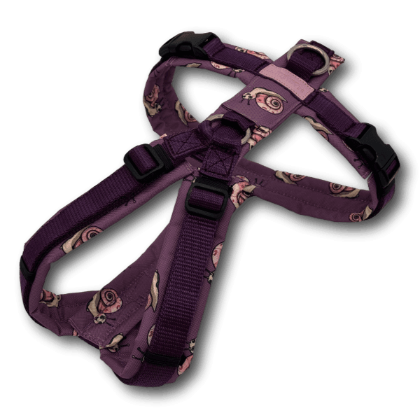 Y-Geschirr BT EasyWalk® Edition Schnecke Leni mauve - Beagletuff