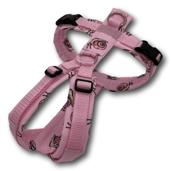 Y-Geschirr BT EasyWalk® Edition Schnecke Leni rosa - Beagletuff