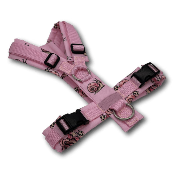 Y-Geschirr BT EasyWalk® Edition Schnecke Leni rosa - Beagletuff