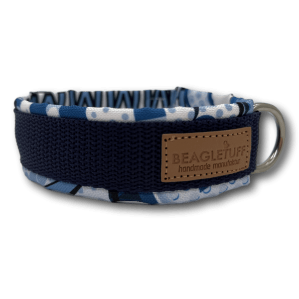 BT Halsband Comic blau - Beagletuff