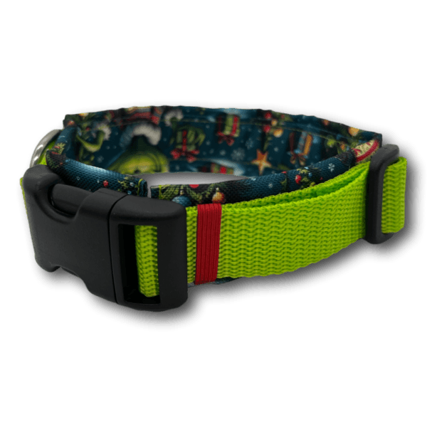 BT Halsband Green X-Mas Elf - Beagletuff