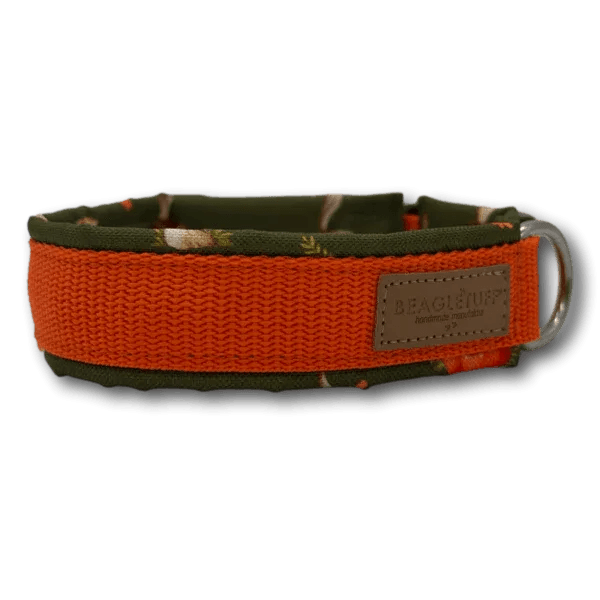 BT Halsband Herbst grün Gr. M Sofortkauf - Beagletuff