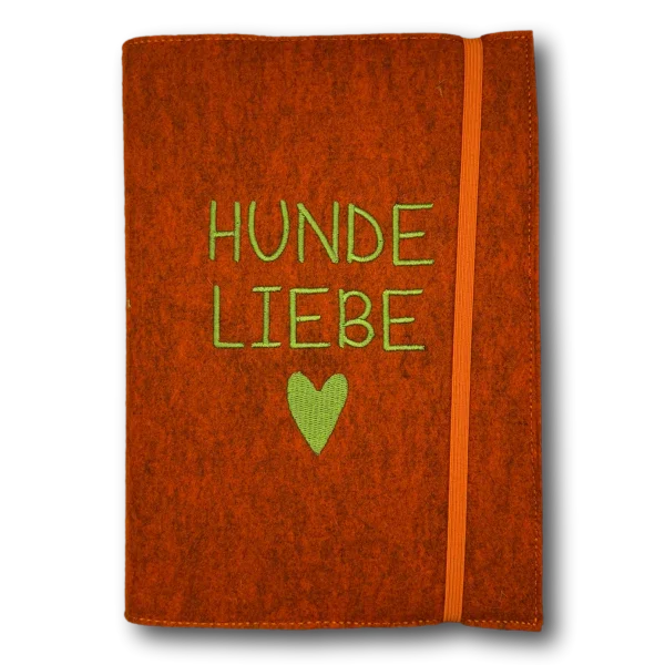 Kalender 2026 aus Wollfilz mit Hundemotiv - Beagletuff