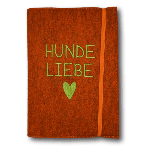 Kalender 2026 aus Wollfilz mit Hundemotiv - Beagletuff