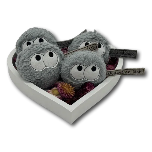 GlotzBöbbel klein grau - Beagletuff