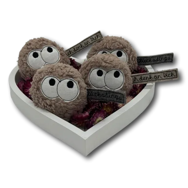 GlotzBöbbel klein taupe - Beagletuff