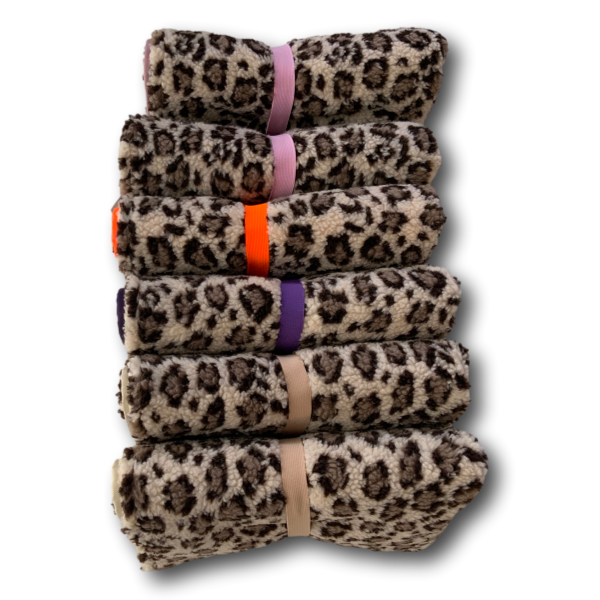 BT SnuggleGo Leopard beige Leinenoptik