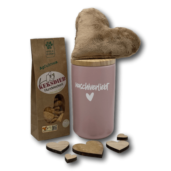 Naschiverliebt-Geschenkset für Hunde Set 3 - Beagletuff