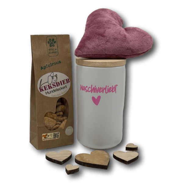 Naschiverliebt-Geschenkset für Hunde Set 4 - Beagletuff