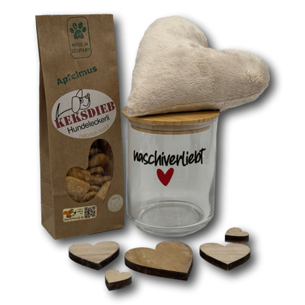 Naschiverliebt-Geschenkset für Hunde Set 5 - Beagletuff