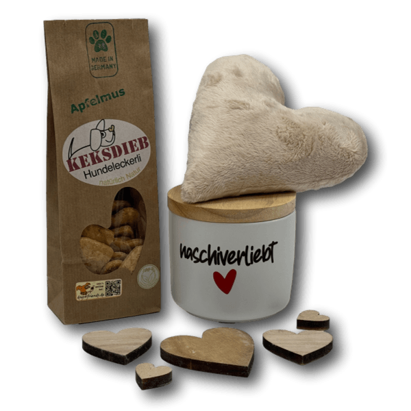 Naschiverliebt-Geschenkset für Hunde Set 6 - Beagletuff