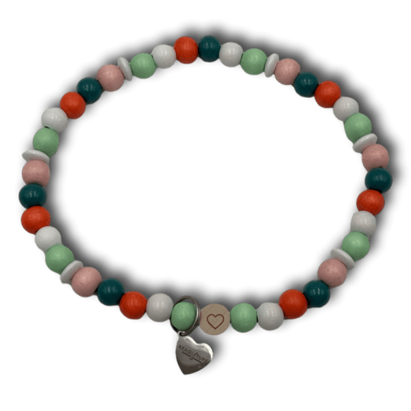 Perlenkette Hund Holzperlen individuell passend zum Hundegeschirr - Beagletuff