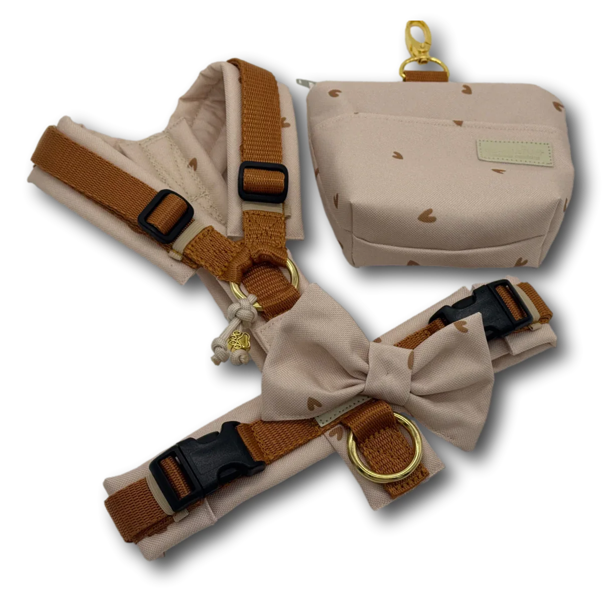 Y-Geschirr BT EasyWalk® Ylvi Bundle mit Leckerliebeutel und Schleife - Beagletuff