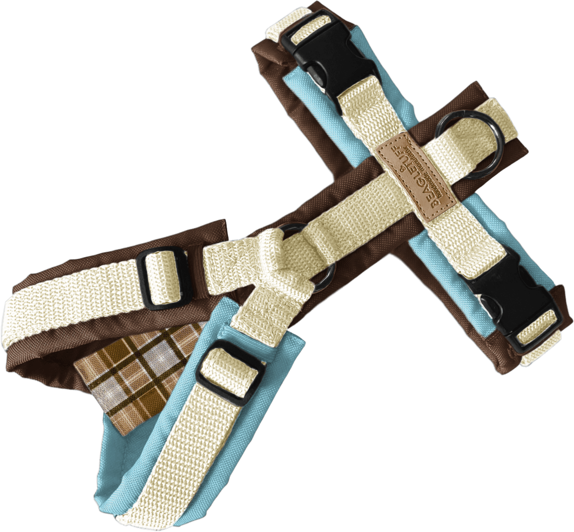 BT EasyWalk® Bunt – Karo Braun Edition - Beagletuff