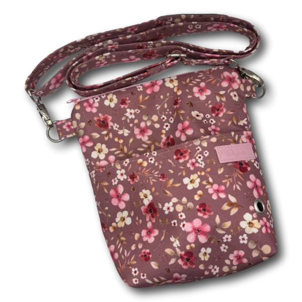 BT WuffBag Blütenzauber mauve - Beagletuff