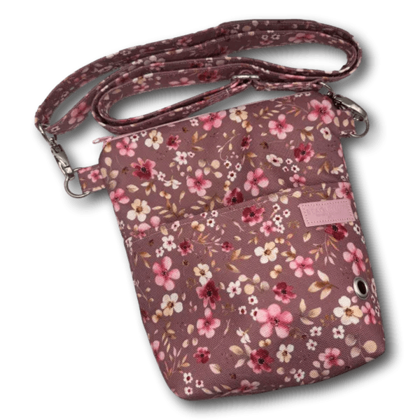 BT WuffBag Blütenzauber mauve - Beagletuff