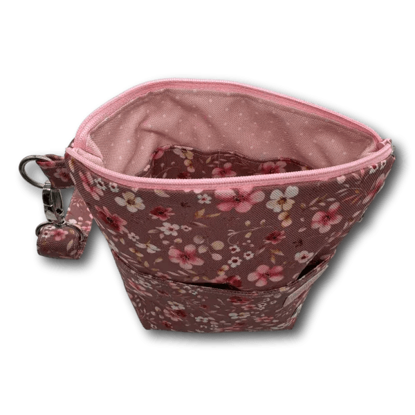 BT WuffBag Blütenzauber mauve - Beagletuff