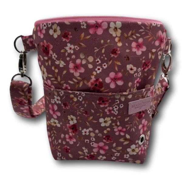 BT WuffBag Blütenzauber mauve - Beagletuff