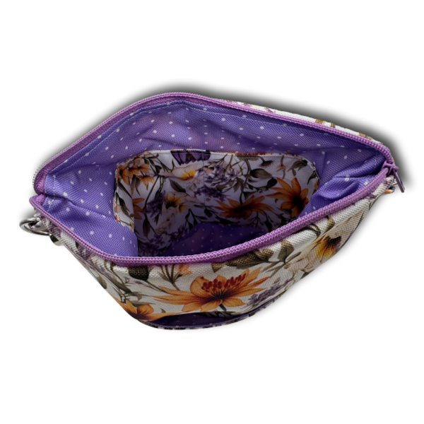 BT WuffBag Blumenzauber lila/gelb