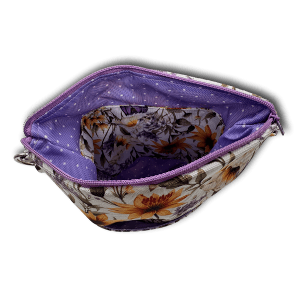 BT WuffBag Blumenzauber lila/gelb - Beagletuff